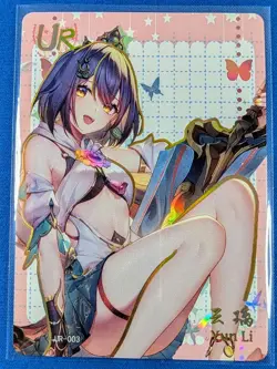 Yun Li Senpai Goddess Haven 6 Card Goddess Story Anime Waifu UR UR-003 - Image 1