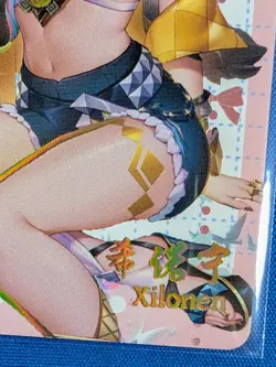 Xiolonen Senpai Goddess Haven 6 Card Goddess Story Anime Waifu UR UR-004 - Image 2
