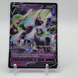 Galarian Rapidash V - SWSH111 - Black Star Promo - Pokemon Card - NM/M - Image 1