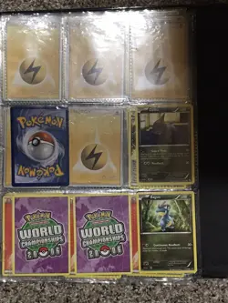 Pokemon Binder With 2006 World Championship Cards - Image 1