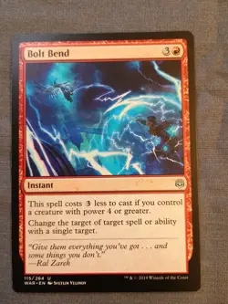 MTG Bolt Bend - War of the Spark #115 - Image 1