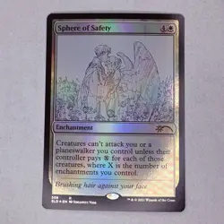 SLD Sphere of Safety (588) Secret Lair Drop Foil MTG NM - Image 1