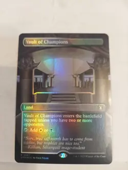 Vault of Champions (Borderless) Commander Masters Foil - Image 1