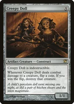Creepy Doll Regular - Innistrad MTG-LP - Image 1