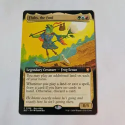 MTG Flubs, the Fool BuyaBox Extended Art - Promo: General #356 - Image 1