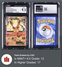 Pokemon XY Generations 2016 Flareon EX Holo Radiant RC6/RC32 CGC 9.5 LOW POP - Image 2