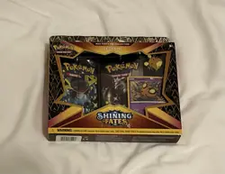 Pokemon TCG Shining Fates DEDENNE Mad Party Pin Collection NEW SEALED - In Hand 820650808685 - Image 1