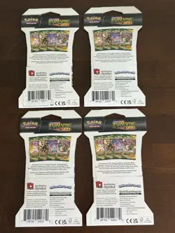 Evolving Skies Sleeved Booster Pack Same Art Set of 4 Factory Sealed Pokemon TCG - Image 2