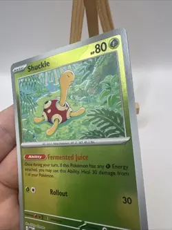 Shuckle 011/132 Reverse Holo MEG Mega Evolution English Pokemon TCG NM - Image 4