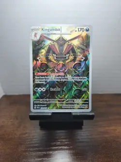 Pokemon TCG - Kingambit 220/198 Scarlet & Violet Illustration Rare NM - Image 1