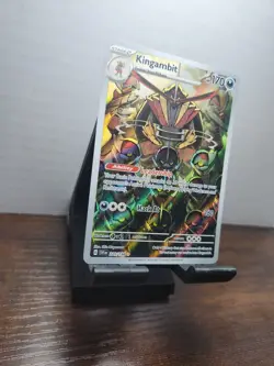 Pokemon TCG - Kingambit 220/198 Scarlet & Violet Illustration Rare NM - Image 2