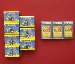 2025 Pokemon M-P JP Pikachu McDonalds Promo SET OF 3 SEQUENTIAL PSA 10 and TOYS - Image 1