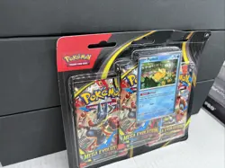Pokemon TCG Mega Evolution 3 Pack Blister Psyduck Promo ME01 Brand New Sealed 🔥 - Image 3