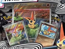 Pokemon TCG Scarlet & Violet Black Bolt & White Flare Victini Illustration Box!! - Image 2