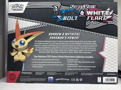 Pokemon TCG Scarlet & Violet Black Bolt & White Flare Victini Illustration Box!! - Image 3