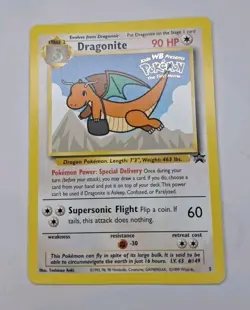 Dragonite 1999 Pokemon WB Promo #5 Holo Wizards Black Star Vintage Near Mint 9+ - Image 1