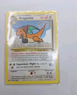 Dragonite 1999 Pokemon WB Promo #5 Holo Wizards Black Star Vintage Near Mint 9+ - Image 2