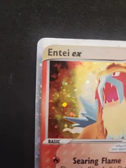 Entei EX 91/95 Team Magma vs Team Aqua Holo 2004 Pokemon Vintage - Image 2