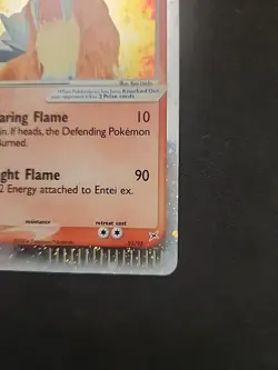 Entei EX 91/95 Team Magma vs Team Aqua Holo 2004 Pokemon Vintage - Image 4