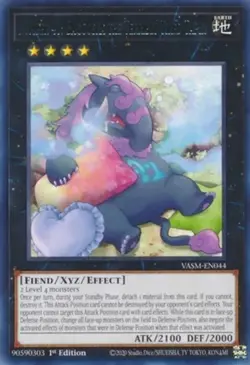 Yugioh! LP Number 41: Bagooska the Terribly Tired Tapir - VASM-EN044 - Rare - 1s - Image 1