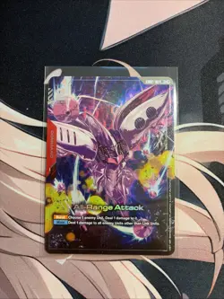 Gundam TCG Card Game Dual Impact GD02-107 R+ All-Range Attack Alt Art Rare NM - Image 1