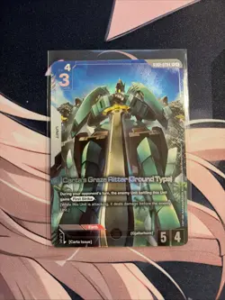 Carta's Graze Ritter (Ground Type) (R+) - Dual Impact (GD02) Gundam Card Game NM - Image 1