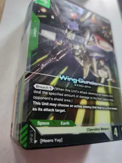 Gundam Card Game - English - ST02 Brick - Wings of Advance - Image 2