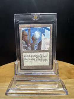 City in a Bottle" Magic: The Gathering card from the Arabian Nights expansion - Image 1