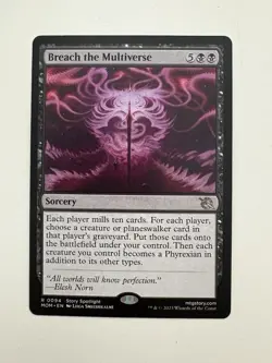 Breach the Multiverse MTG Magic the Gathering Card NM Near Mint MOM - Image 1