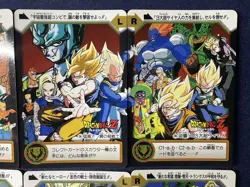 Lot of 8 Dragon Ball Z 1995 LR Holo Cards Set Japan BANDAI Vintage Complete - Image 3