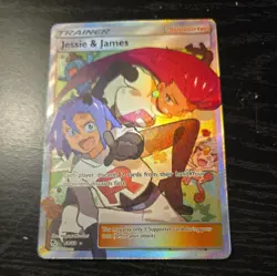 Pokemon TCG Jesse And James Full Art Trainer Card 68/68 Hidden Fates NM - Image 1
