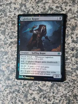 MTG 1 x Lightfoot Rogue - Foil - Adventures in the Forgotten Realm - Image 1