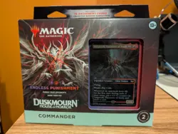 MTG - Endless Punishment - Duskmourn Commander Deck - New - Factory Sealed - Image 1