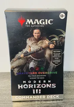 Magic The Gathering Modern Horizons 3 Graveyard Overdrive Commander Deck - Image 1