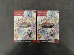 Pokemon Prismatic Evolutions Booster Bundle Factory Sealed In Hand Lot Of 2 - Image 1