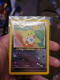 Pokemon TCG Togepi 4/18 Southern Islands Reverse Holo SWIRL - LP NICE - Image 1