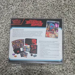 Pokemon Destined Rivals ETB Elite Trainer Box Pokemon Center Exclusive Sealed - Image 2