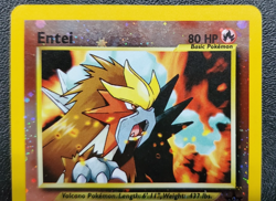 Pokemon TCG Wizards Black Star Promo - Entei Reverse Holo 34 - MP - Image 2