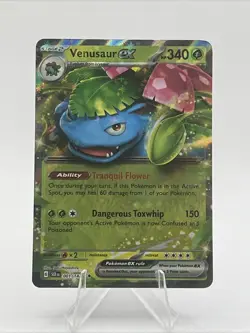 Venusaur ex 1/142 Pokemon TCG Stellar Crown Double Rare Holo - Pack Fresh - Image 1