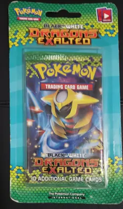 Dragons Exalted Booster Pack Black and White Pokemon - Image 1