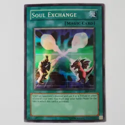Soul Exchange - SDY-E037 - HP - Super Rare - Unlimited - Yugioh - Image 1
