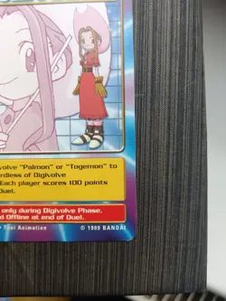 Mimi CP-42 Cereal Promo 1999 Bandai Digimon Excellent Condition Vintage Card - Image 4