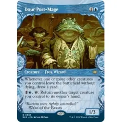 DOUR PORT-MAGE (SHOWCASE) X4 Bloomburrow BLB Magic MTG MINT CARD - Image 1