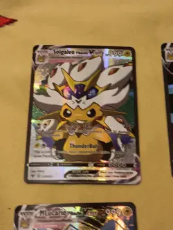 6Pikachu Pokemon Card Holo GX VSTAR VMAX GX EX Cosplay Art - Image 3