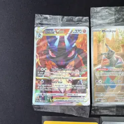 Pokemon Sealed +open Promo Card Lot Mimikyu 075 Pikachu SM108 Meowth Lucario 291 - Image 2