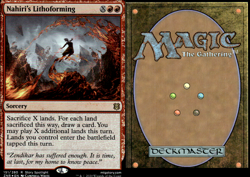Magic the Gathering -MTG- Nahiri's Lithoforming Foil - Image 1