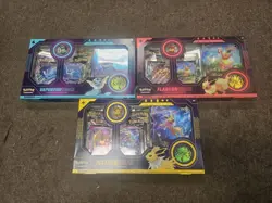 Pokemon Flareon Jolteon Vaporeon Vmax Premium Collection Set Of 3 New Sealed - Image 1