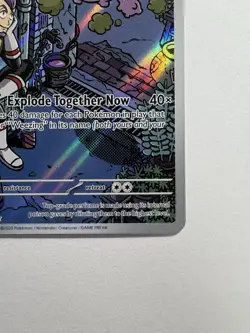Team Rocket's Weezing - 199/182 Destined Rivals Illustration Rare Pokemon - Image 5