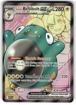 Ionos Bellibolt Ex Journey Together Promo #194 SVP 194 Pokemon TCG NEAR MINT - Image 1