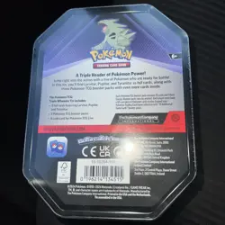 Pokemon TCG: Tyranitar Triple Whammy Collectors Tin - Factory Sealed!!!⭐⭐⭐ - Image 2
